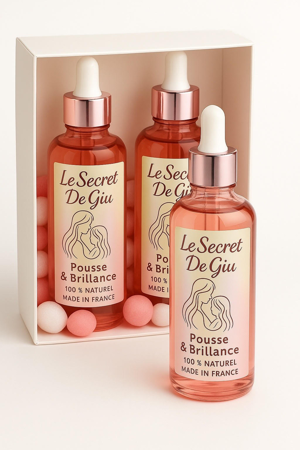 Box "MAGIQUE" pousse et brillance cure de 3 MOIS